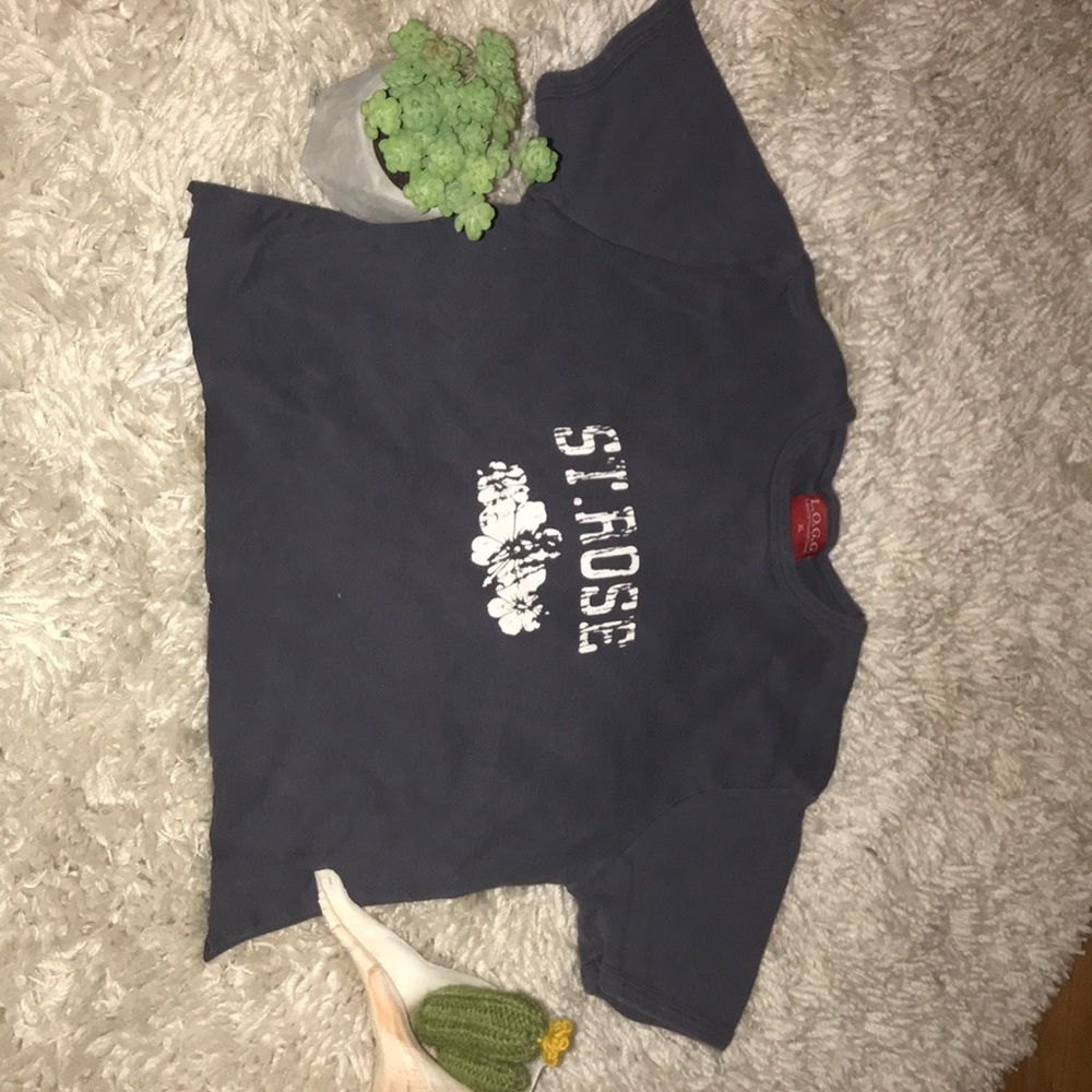 cropped tee
